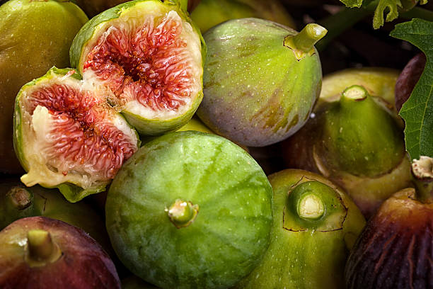 istock Delicious Healthy green figs 585282626