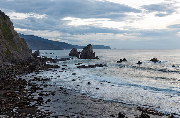 istock Biscay bay coast landscape, Spain. 585283612
