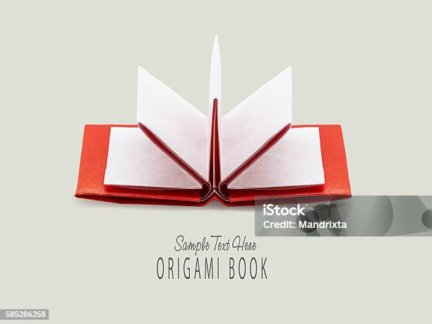 Calificación Especialmente equilibrado Origami Paper Book Stock Photo - Download Image Now - Book, Creativity,  Education - iStock
