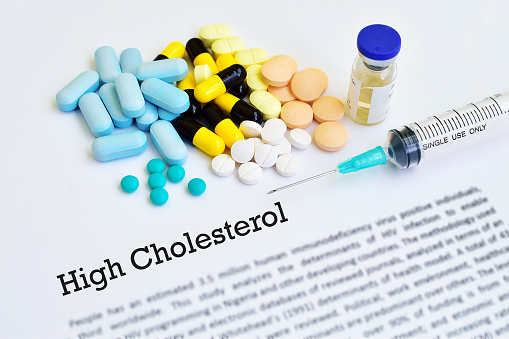 Drugs for high cholesterol treatment