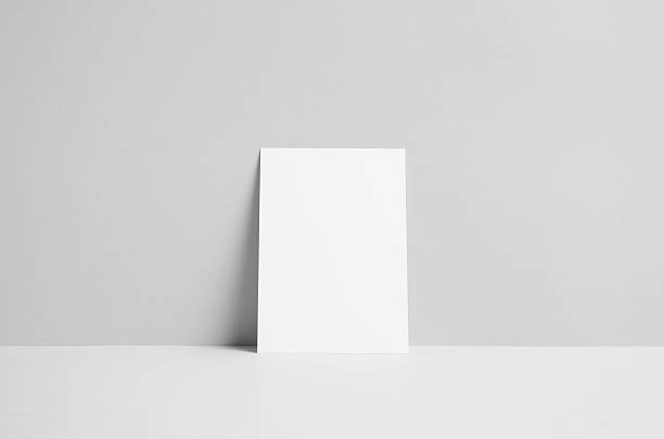 istock A6 Flyer / Postcard / Invitation Mock-Up - Wall Background 585295882