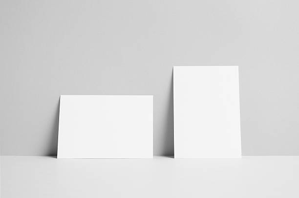istock A6 Flyer / Postcard / Invitation Mock-Up - Wall Background 585296358