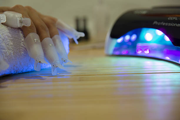 istock fantastic manicure in a modern beauty shop 585298814