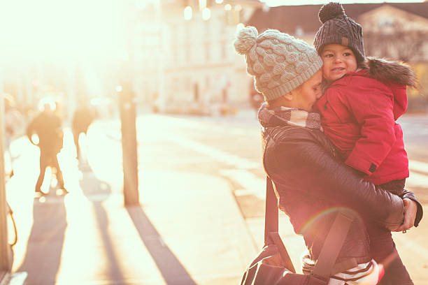 istock Sunny winter day in the city 585299244