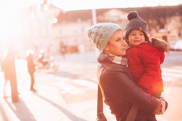 istock Sunny,winter day in the city 585299340