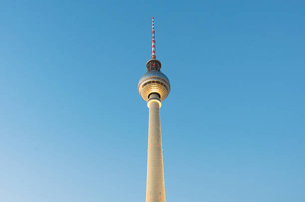 istock The TV Tower - Fernsehturm during sunset in Berlin, Germany 585299708