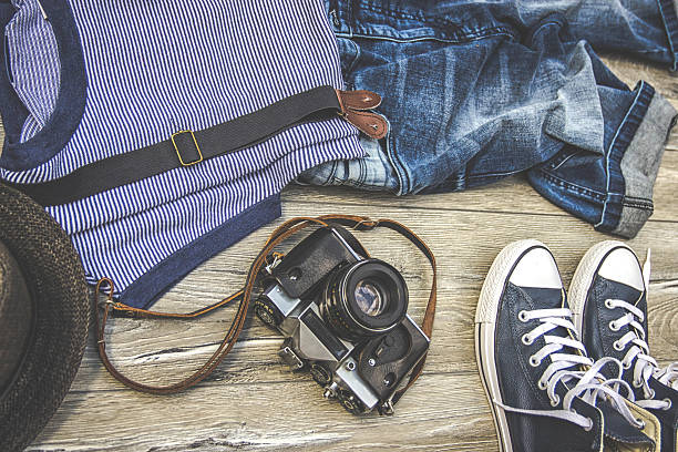 istock T-shirt, jeans and shoes 585299808