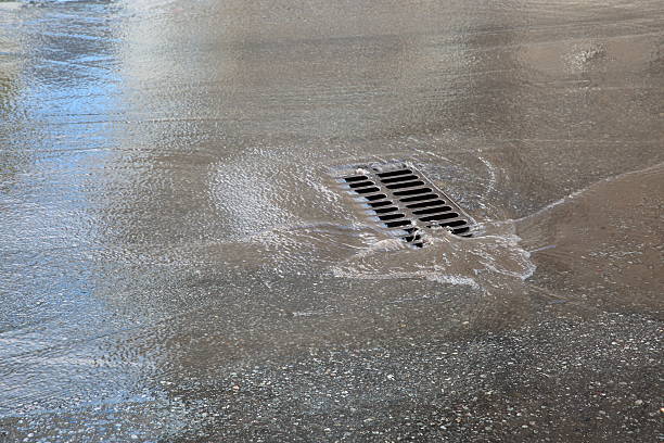 istock Lattice for stormwater drainage 585301430