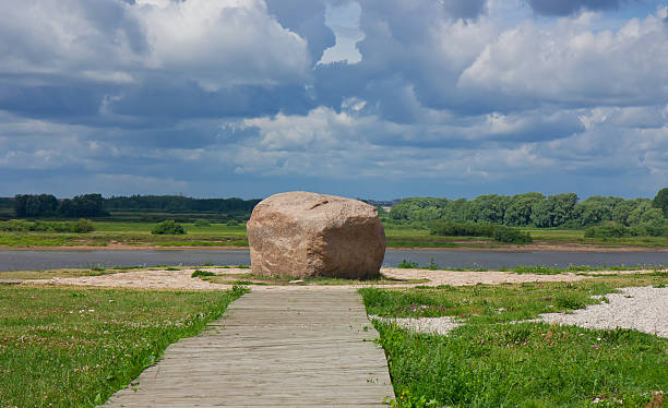 Princely stone.. Russia stock photo