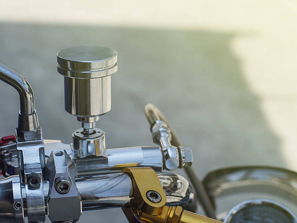 istock brake pump of mini motorcycle 585307978