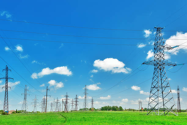 istock Hi -Power Transmisson electric  Line . 585310064