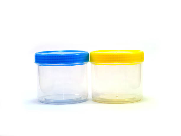 istock plastic transparent cylinder containers with coloured lids 585311630
