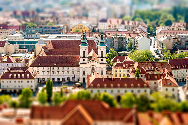 istock View on Graz city 585313026