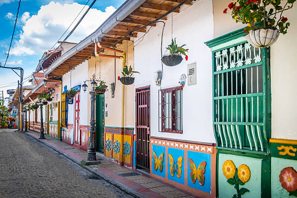 istock Colorful House - Guatape, Colombia 585316772