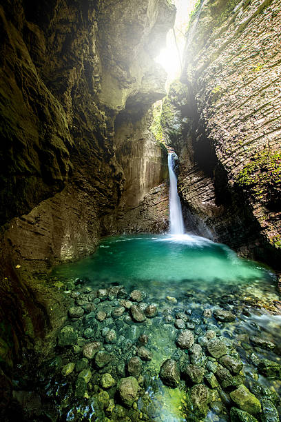 istock Kozjak waterfall in Slovenia 585318790