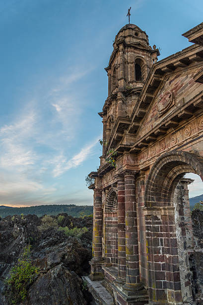 istock Temple ruins in Michoacan 585319234
