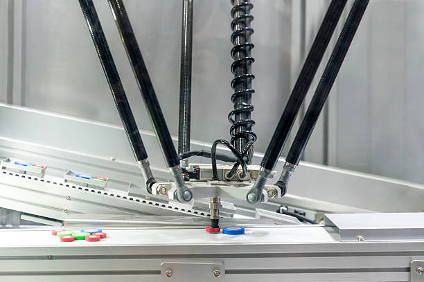 istock SpiderBot 3D Printer industry work tool working in industry factory. 585329456