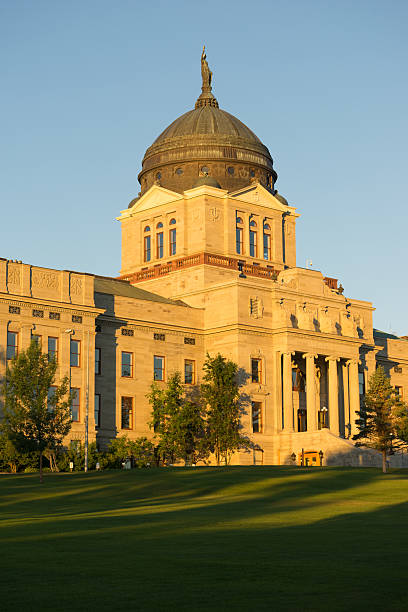 istock Sunrise Capital Dome Helena Montana State Building 585480266