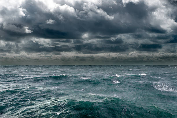 istock Torrential storm bearing down on coast 585483020