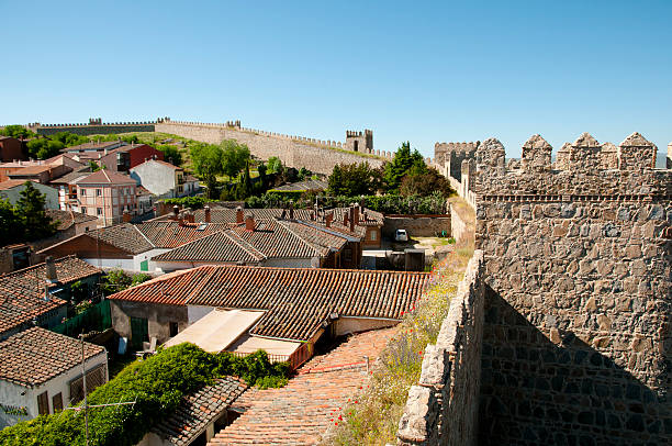 istock Walls of Avila - Spain 585486548