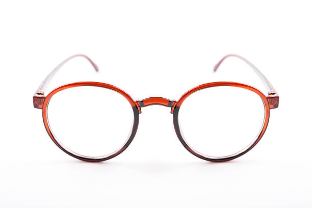istock vintage glasses isolated on a white background 585487906