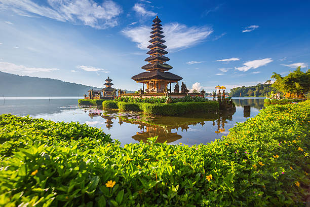 istock Ulun Danu Bratan Temple, or Beratan Temple, Bali island 585488590