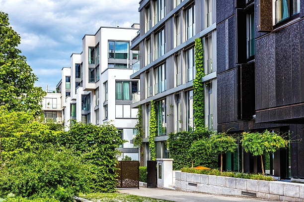 istock New modern apartment houses 585498520