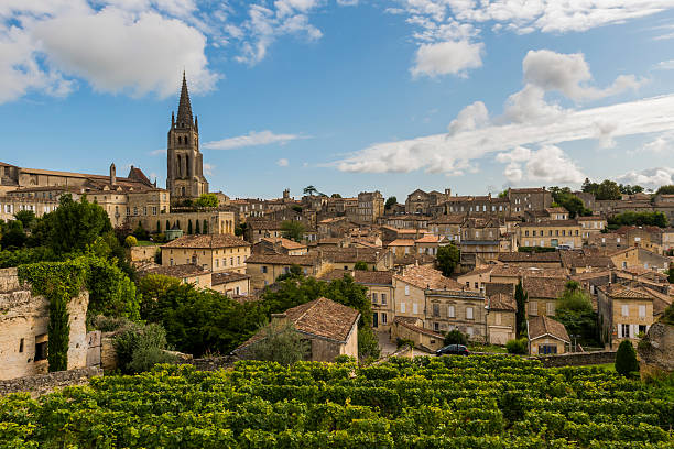 istock View on Centre and Church Wine District Saint-Emilion 585498894