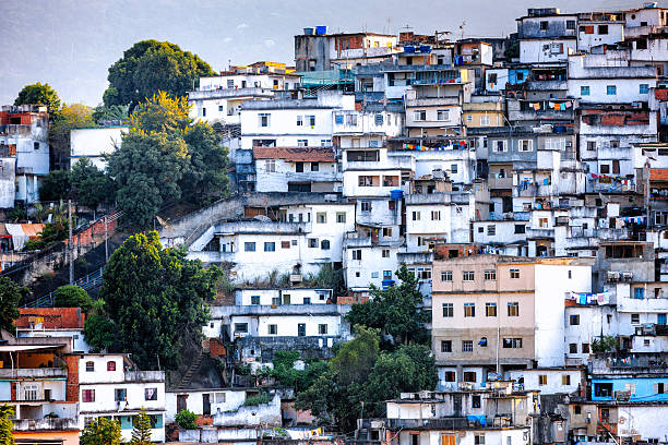 istock Rio de Janeiro biggest slum, Rocinha 585501206