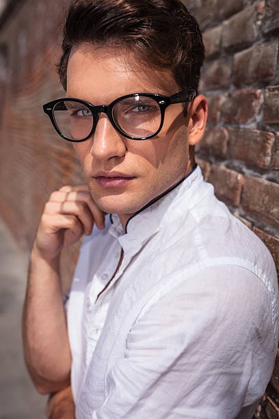 istock young handsome man wearing glassses 585505058