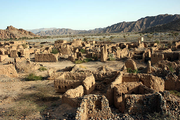 istock Historic ruins in Tanuf, Oman 585508848