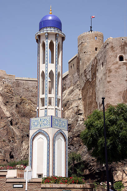 masjid em al khor, mascate, omã - al mirani imagens e fotografias de stock