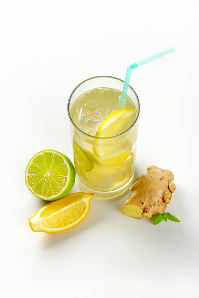 glass of ginger ale