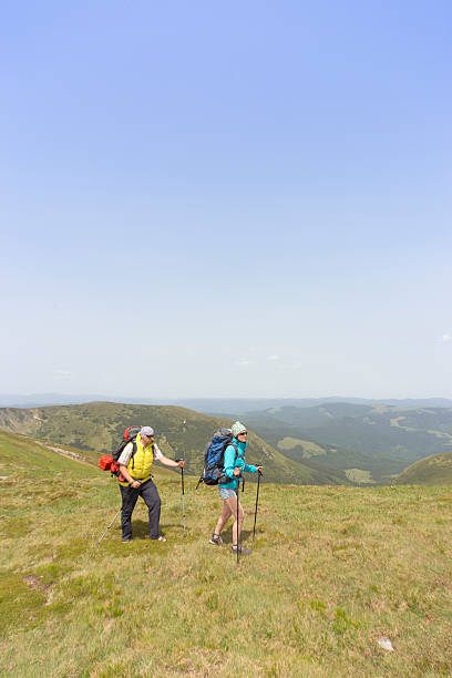 пешие прогулки в горах в летнее время . - river water outdoors canyon стоковые фото и изображения