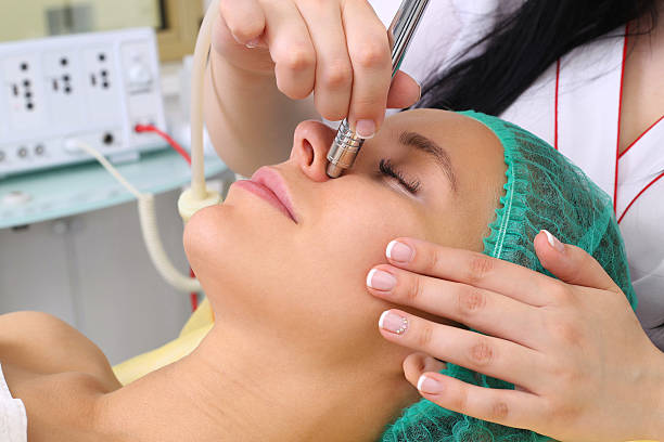 istock Procedure of Microdermabrasion. 585514566