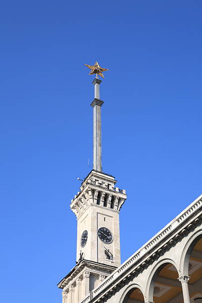 istock soviet spire of river port 585518142