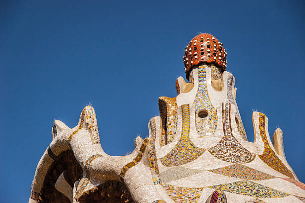 istock Architecture of Barcelona on the blue sky 585518474