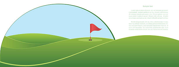 golfa. - golf background stock illustrations