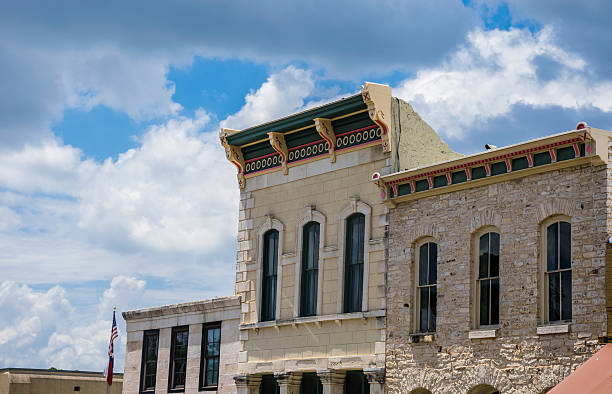 istock Small Town Lampasas Texas USA 585522592
