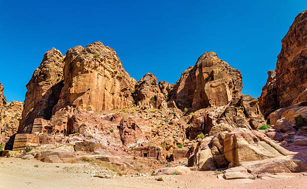 istock View of rocks at Petra 585587152