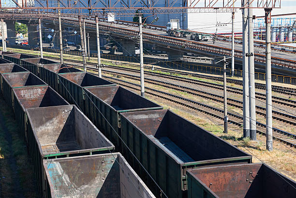 istock industrial railroad car and infrastructure, cargo transportation 585590034