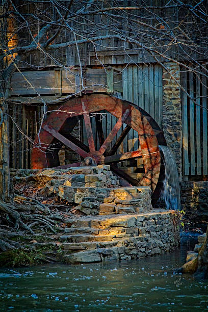 THE MILL stock photo
