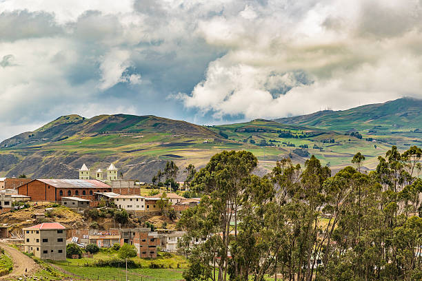 istock Andean Town Landscape Scene Azuay Ecuador 585596090
