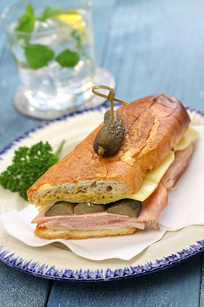 istock cuban sandwich, cuban mix, cuban pressed sandwich 585598450