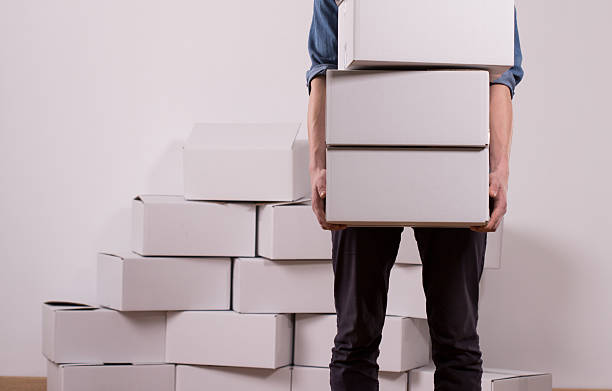 istock Moving out is not easy at all 585601930