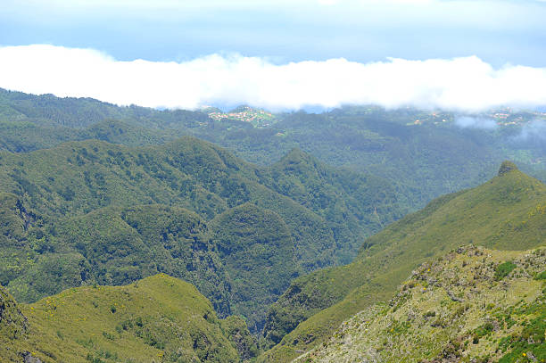 istock Between Pico Ruivo and Achada do Teixeira - Madeira 585602610