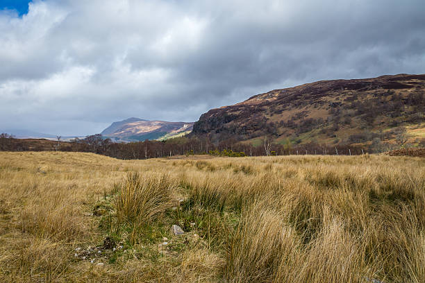 strath beag - munros foto e immagini stock