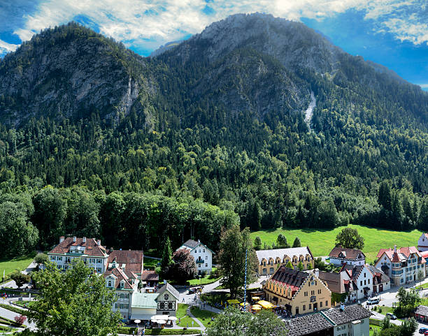 istock Schwangau In Bavaria, Germany Under The Alps 585608516
