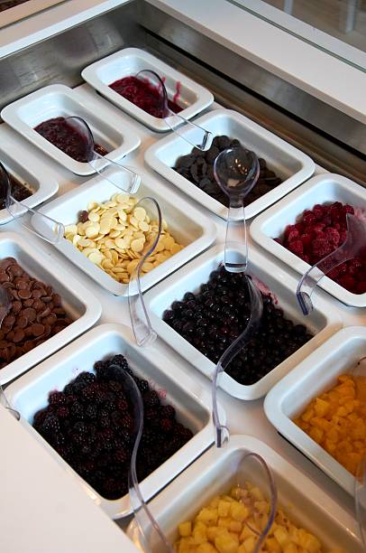 istock Toppings for ice cream in confectionery 585610134
