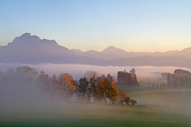 Evening Autumn in Fuessen Country